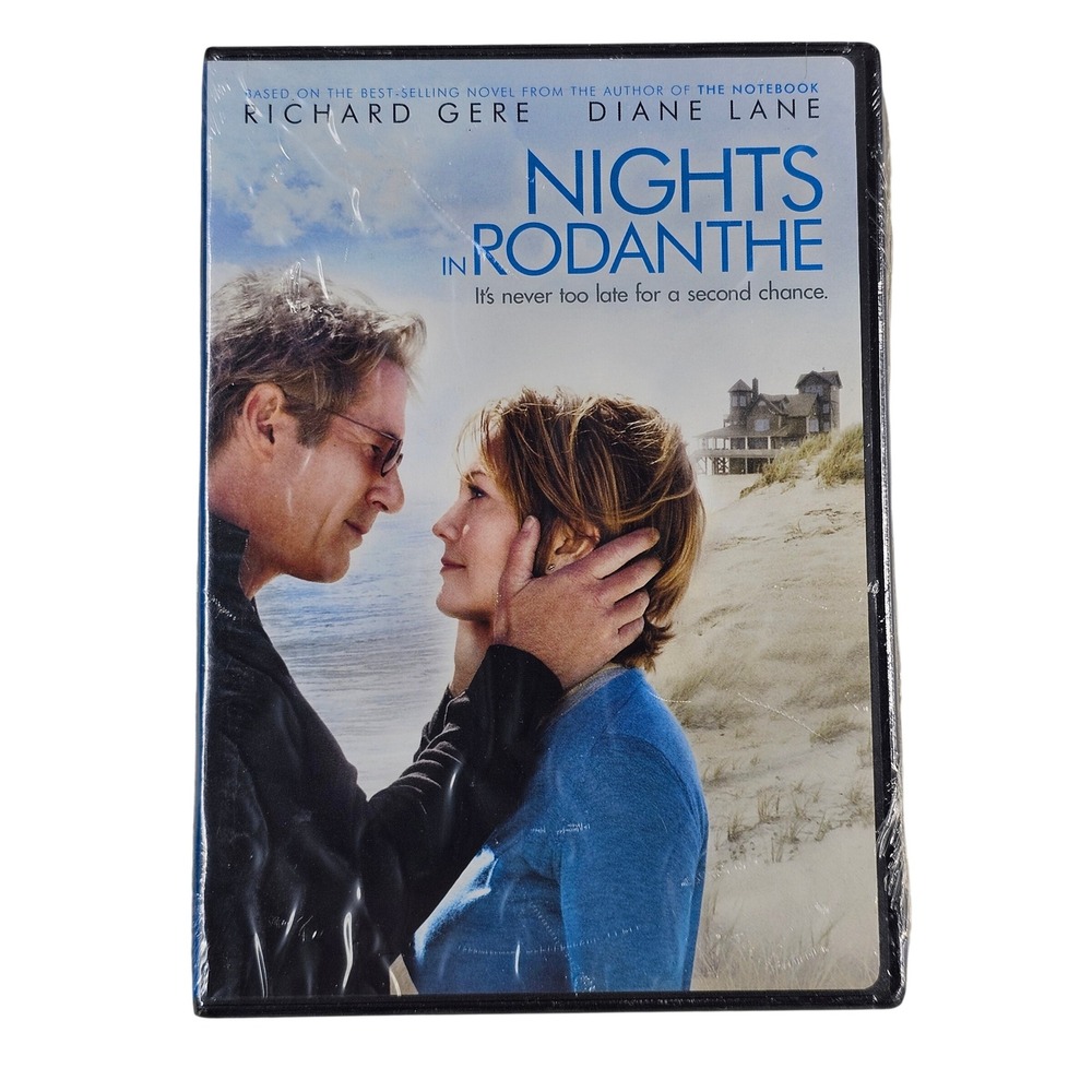 Nights in Rodanthe DVD Gere Diane Lane Nicholas Sparks Romance New Sealed